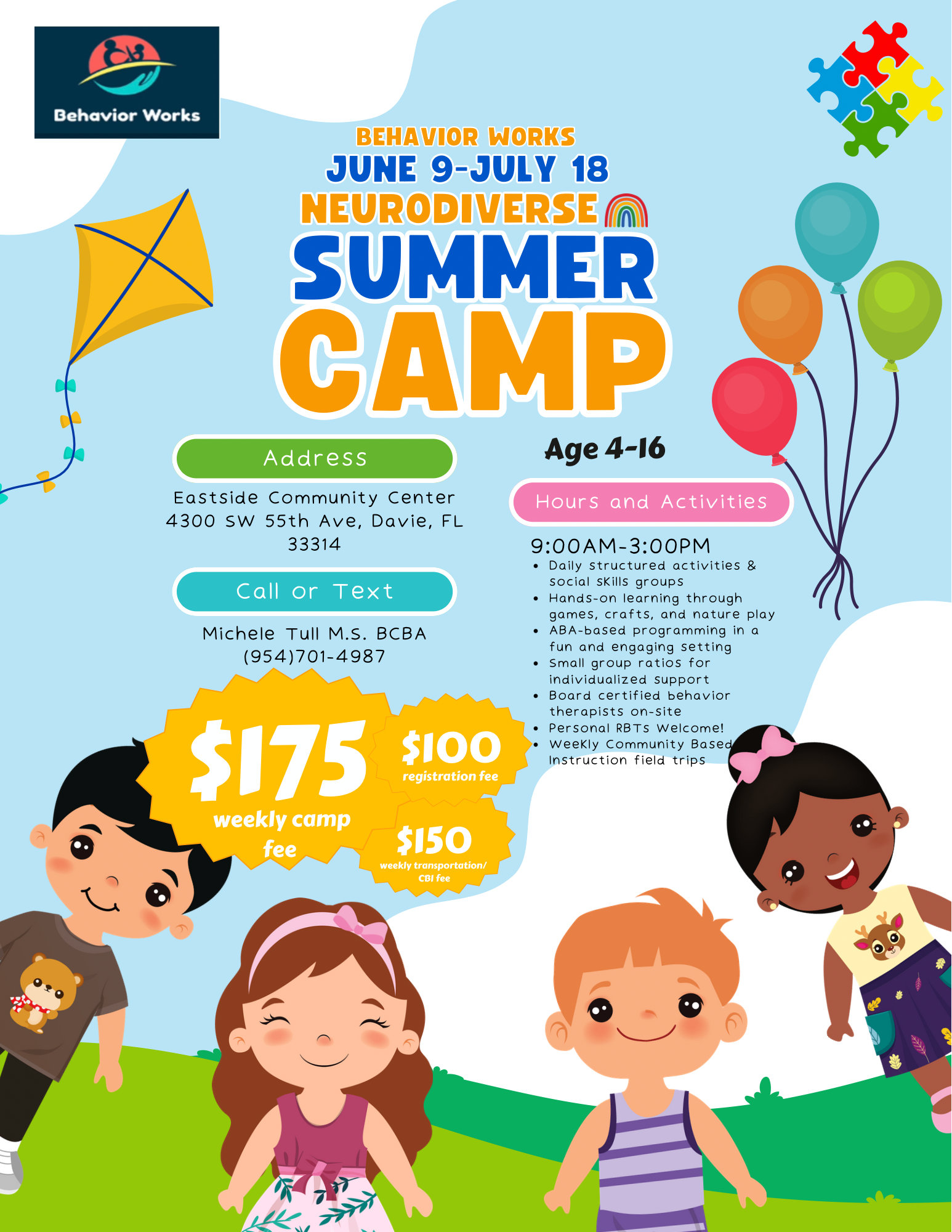 behavior works flyer